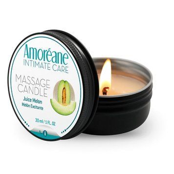 Масажна свічка Amoreane Juicy Melon (30 мл) SO6026 фото - купити в секс-шопі Чорний Кролик