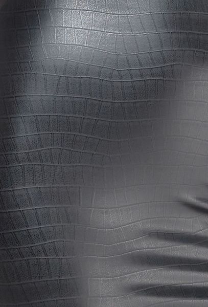 Трусики-стрінги Noir Handmade P012 Wild, L, під латекс, крокодиловий принт, застібки з боків SX0341 фото - купити в секс-шопі Чорний Кролик
