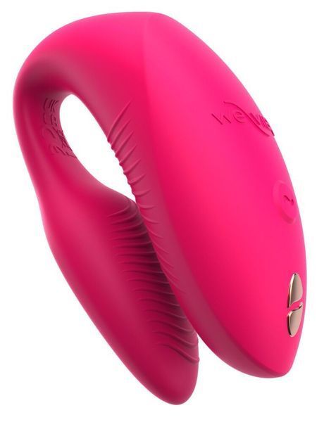 Смарт вібратор для пари We-vibe Chorus Pro (Electric Pink) 540106 фото - купити в секс-шопі Чорний Кролик