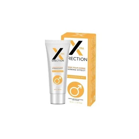 Крем для стимулювання пеніса XTRA ERECTION warming gel for man, 40 ml  3045 фото - купити в секс-шопі Чорний Кролик