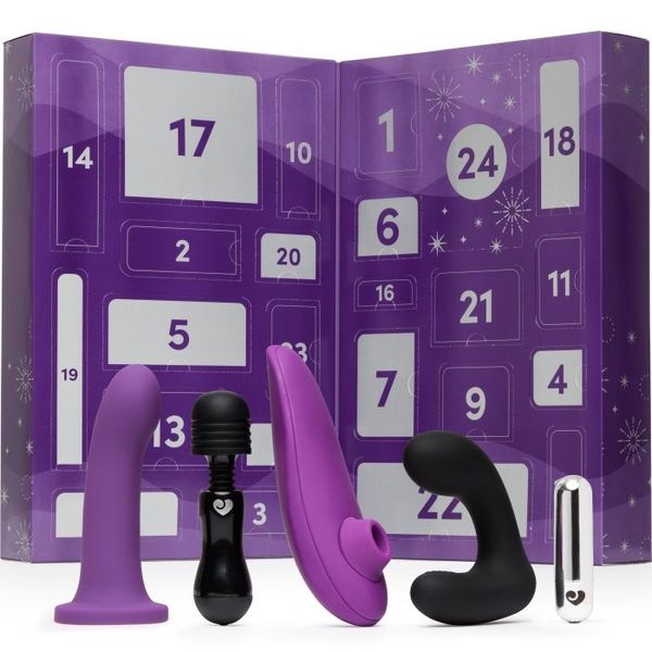 Набір іграшок Lovehoney & Womanizer Sex Toy Advent Calendar 520023 фото - купити в секс-шопі Чорний Кролик