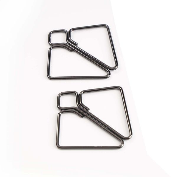 Затискачі для сосків LOCKINK Minimalism Nipple Clamps, сріблясті SX0851 фото - купити в секс-шопі Чорний Кролик