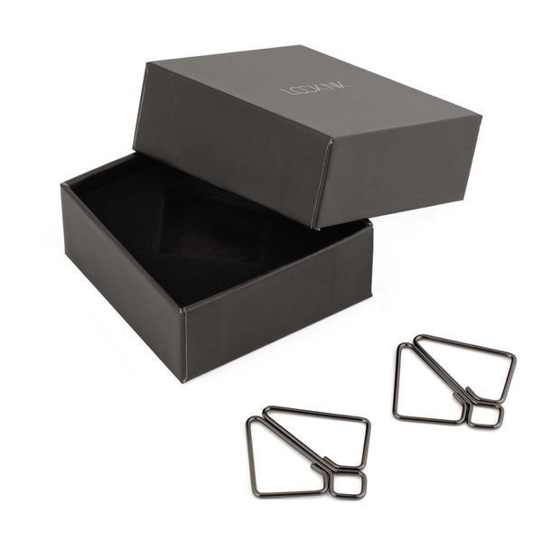 Затискачі для сосків LOCKINK Minimalism Nipple Clamps, сріблясті SX0851 фото - купити в секс-шопі Чорний Кролик