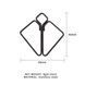 Затискачі для сосків LOCKINK Minimalism Nipple Clamps, сріблясті SX0851 фото 9