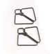 Затискачі для сосків LOCKINK Minimalism Nipple Clamps, сріблясті SX0851 фото 2