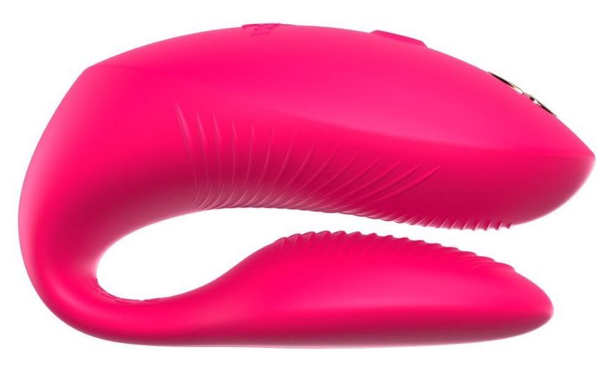Смарт вібратор для пари We-vibe Chorus Pro (Electric Pink) 540106 фото - купити в секс-шопі Чорний Кролик
