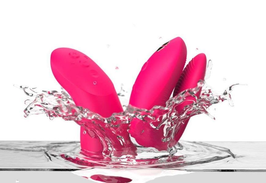 Смарт вібратор для пари We-vibe Chorus Pro (Electric Pink) 540106 фото - купити в секс-шопі Чорний Кролик