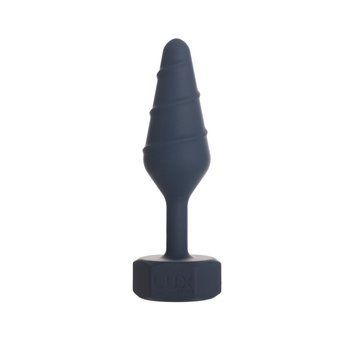 Анальна пробка Lux Active Twist Plug Large Blue SX3927 фото - купити в секс-шопі Чорний Кролик