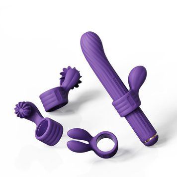 Вібратор Otouch Magic Stick S1 Plus - Purple SO9438 фото - купити в секс-шопі Чорний Кролик