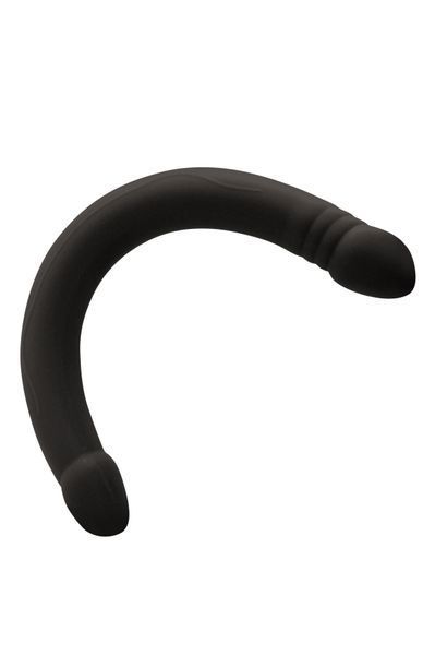 Фалоімітатор двосторонній Dorcel Real Double Do Black, діаметр 4 см, довжина 42 см MD1083 фото - купити в секс-шопі Чорний Кролик