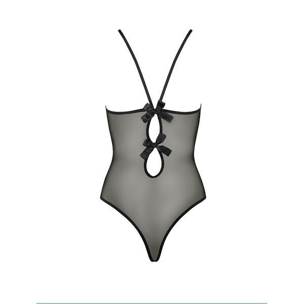 Боді Passion MELANIA BODY XXL/XXXL, black EL16303 фото - купити в секс-шопі Чорний Кролик