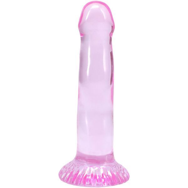Набір фалоімітаторів Doc Johnson Crystal Jellies - Dong Starter Set - Purple, Pink, Green SX4425 фото - купити в секс-шопі Чорний Кролик