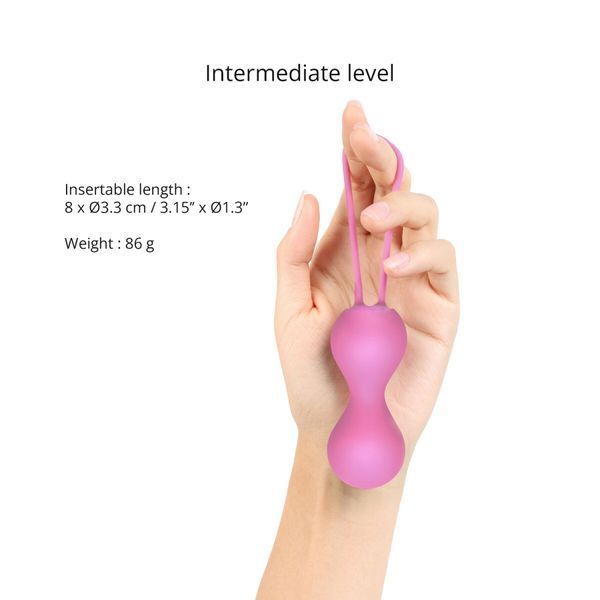 Вагінальні кульки Love To Love JOIA - PINK PASSION SO6266 фото - купити в секс-шопі Чорний Кролик