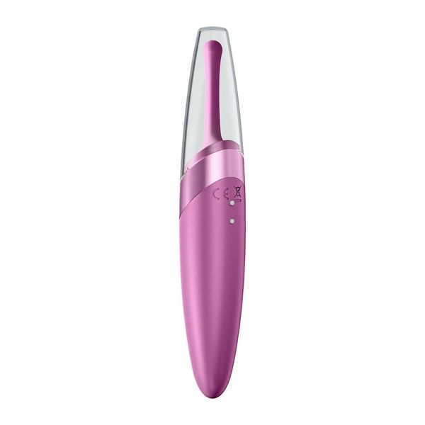 Вібратор для клітора Satisfyer Twirling Delight Berry SO5555 фото - купити в секс-шопі Чорний Кролик