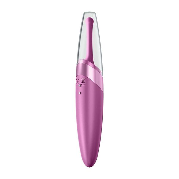 Вібратор для клітора Satisfyer Twirling Delight Berry SO5555 фото - купити в секс-шопі Чорний Кролик