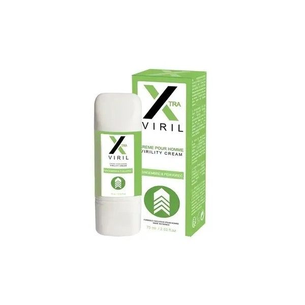 Крем стимулюючий X-VIRIL penis Care cream, 75 ml 3015 фото - купити в секс-шопі Чорний Кролик