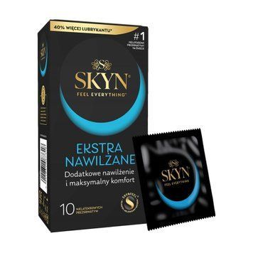 Безлатексні преміум-презервативи SKYN Ekstra Nawilżanel 10 шт, ультратонкі, на 40&thinsp;% більше змазки SX2384 фото - купити в секс-шопі Чорний Кролик