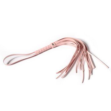 Батіг Flogger Art of Sex, Рожевий SX2154 фото - купити в секс-шопі Чорний Кролик