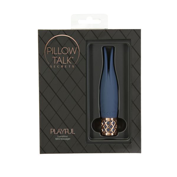 Кліторальний вібратор Pillow Talk Secrets - Playful - Clitoral Vibrator, гнучкі "вушка" SO8245 фото - купити в секс-шопі Чорний Кролик
