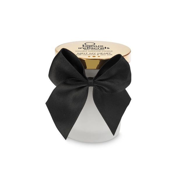 Масажна свічка Bijoux Indiscrets MELT MY HEART Caramel SO8720 фото - купити в секс-шопі Чорний Кролик