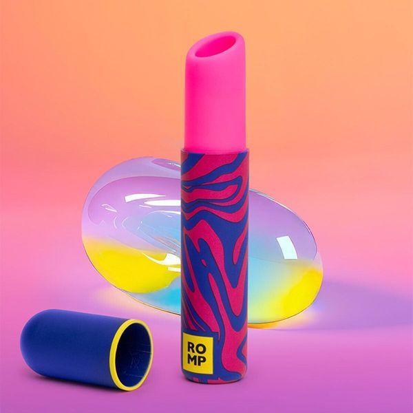 Вакуумний кліторальний стимулятор-помада Romp Lipstick, 7 рівнів інтенсивності SX0539 фото - купити в секс-шопі Чорний Кролик