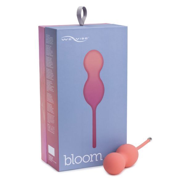 Смарт вагінальні кульки з вібрацією We-Vibe Bloom, діаметр 3,3 см, маса 45, 65, 80 г SO6922 фото - купити в секс-шопі Чорний Кролик