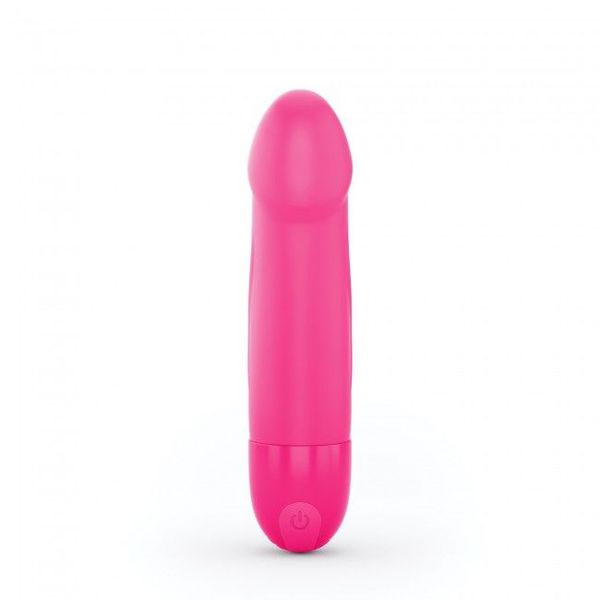 Вібратор Dorcel Real Vibration S Magenta 2.0, діаметр 3,7см, перезаряджається, для точки G SO3564 фото - купити в секс-шопі Чорний Кролик