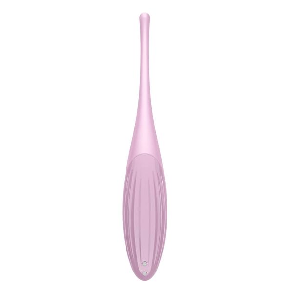 Смарт-вібратор для клітора Satisfyer Twirling Joy Pink SO5557 фото - купити в секс-шопі Чорний Кролик