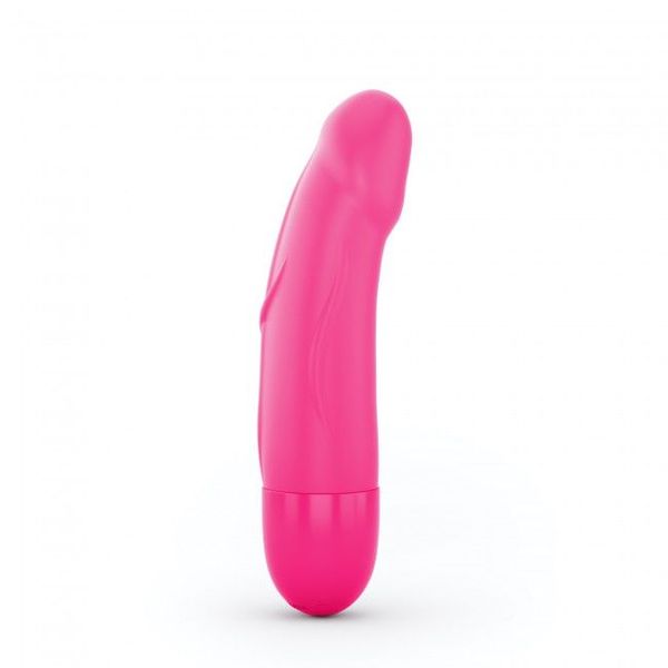 Вібратор Dorcel Real Vibration S Magenta 2.0, діаметр 3,7см, перезаряджається, для точки G SO3564 фото - купити в секс-шопі Чорний Кролик