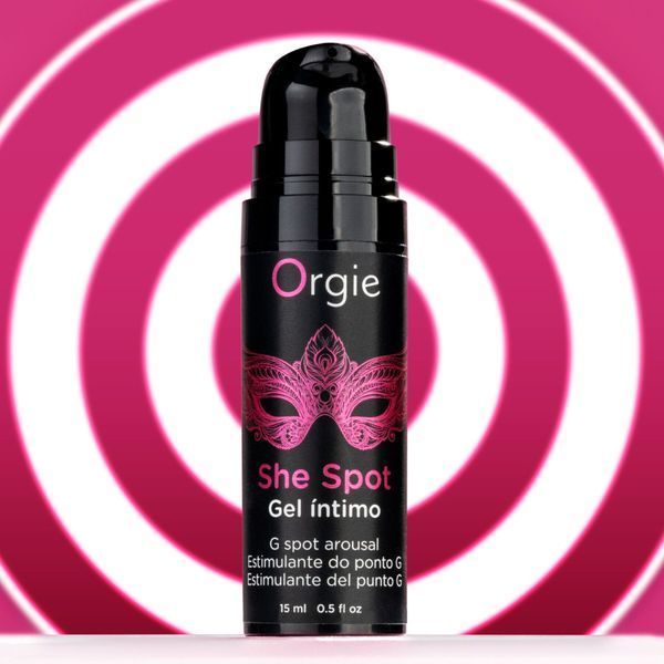 Гель для стимуляції точки G Orgie She Spot Intimate Gel, 15 мл, тепло-холод, ефект вібрації SX1552 фото - купити в секс-шопі Чорний Кролик