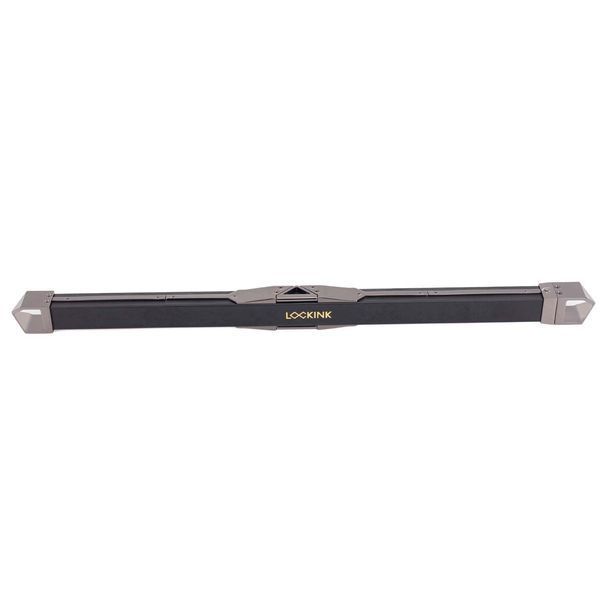 Фіксатор-розпірка LOCKINK Adjustable Spreader Bar Set, чорний, шкіряний, ремені для шиї, рук/ніг SX0853 фото - купити в секс-шопі Чорний Кролик