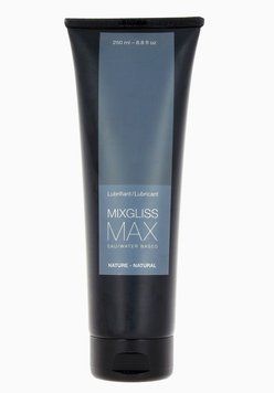 Анальний гель-змазка MixGliss MAX NATURE (250 мл) на водній основі з екстрактом алое SO2043 фото - купити в секс-шопі Чорний Кролик