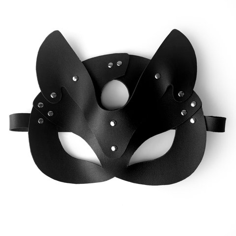 Маска Кішечки Art of Sex - Cat Mask, Чорний SO7479 фото - купити в секс-шопі Чорний Кролик