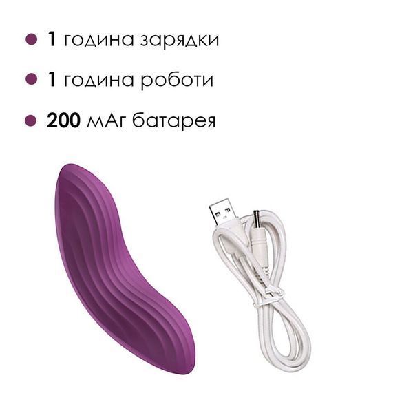 Смарт-вібратор у трусики Svakom Edeny з трусиками SO4863 фото - купити в секс-шопі Чорний Кролик