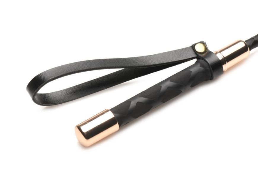 Шльопалка Master Series Stallion Riding Crop SX1193 фото - купити в секс-шопі Чорний Кролик