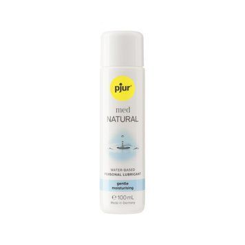 Лубрикант на водній основі pjur MED Natural glide 100 мл спеціально для сухої та чутливої шкіри PJ10850 фото - купити в секс-шопі Чорний Кролик