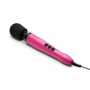 Вібромасажер DOXY Original Pink, дуже потужний, живлення 220В, пульсівні вібрації SO1429 фото - купити в секс-шопі Чорний Кролик
