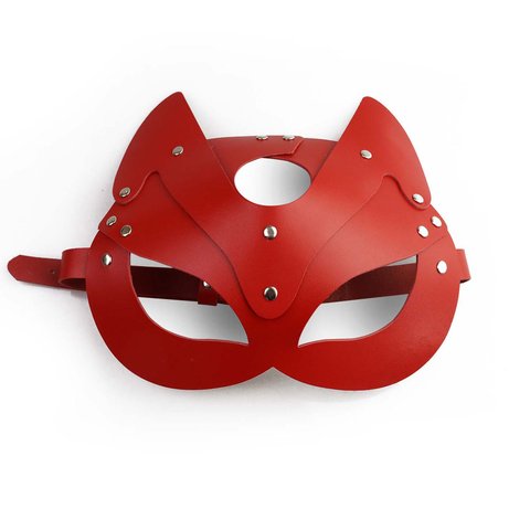 Маска Кішечки Art of Sex - Cat Mask, Красный SO7769 фото - купити в секс-шопі Чорний Кролик