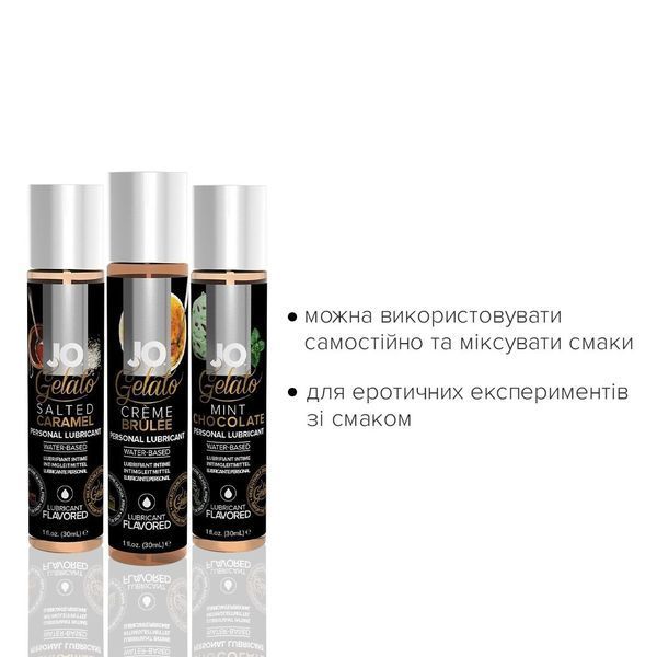Набір System JO Tri-Me Triple Pack &mdash; Gelato (3&times;30 мл) три різні смаки серії Джелато SO2841 фото - купити в секс-шопі Чорний Кролик