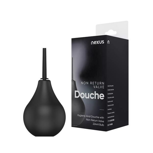 Спринцівка Nexus Anal Douche Black, об&rsquo;єм 224 мл NA001 фото - купити в секс-шопі Чорний Кролик