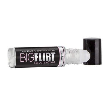 Феромони-унісекс Sensuva Big Flirt Sex Attractant 0.34oz Roll-On Tube (10 мл) SO4938 фото - купити в секс-шопі Чорний Кролик