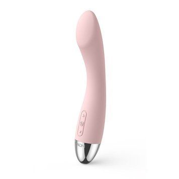 Вібратор для точки G з інтелектуальним режимом Svakom Amy Pale Pink SO4823 фото - купити в секс-шопі Чорний Кролик