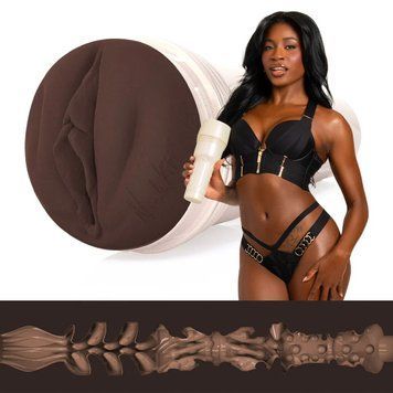Мастурбатор Fleshlight Girls: Nicole Kitt Purrrrrfection, зі зліпка вагіни, дуже ніжний SX4650 фото - купити в секс-шопі Чорний Кролик