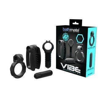 Вібронабір Bathmate Vibe Endurance Kit, 3 іграшки + віброкуля + лубрикант 93 мл SO9623 фото - купити в секс-шопі Чорний Кролик