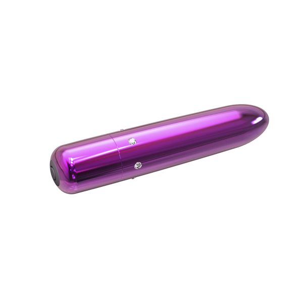 Віброкуля PowerBullet - Pretty Point Rechargeable Bullet Purple SO5565 фото - купити в секс-шопі Чорний Кролик