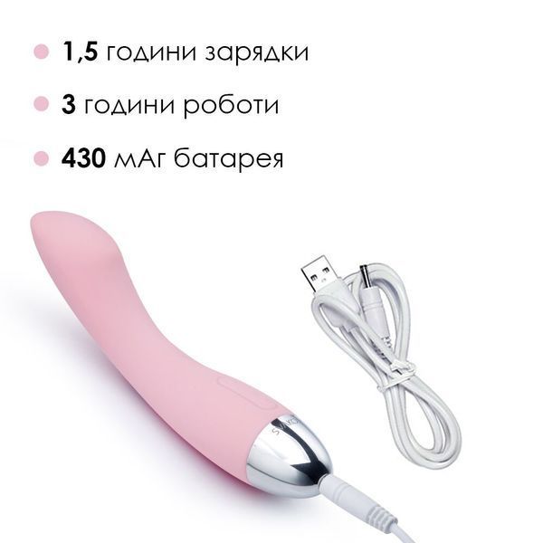 Вібратор для точки G з інтелектуальним режимом Svakom Amy Violet SO4823 фото - купити в секс-шопі Чорний Кролик