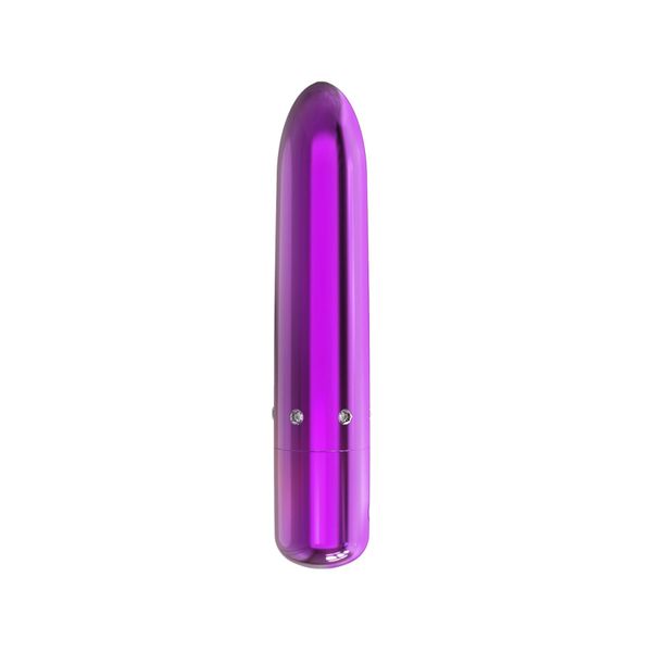 Віброкуля PowerBullet - Pretty Point Rechargeable Bullet Purple SO5565 фото - купити в секс-шопі Чорний Кролик