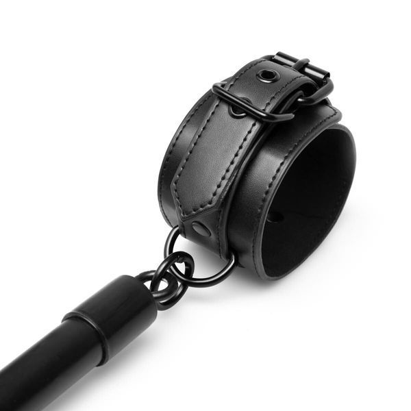 Хрестовина Bedroom Fantasies Hog Tie Cross Bar With Cuffs SX3050 фото - купити в секс-шопі Чорний Кролик