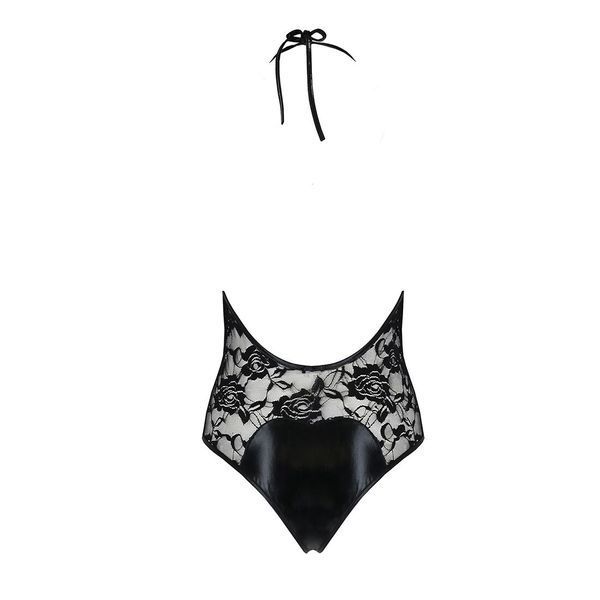 Боді з дуже глибоким декольте Passion DARYL BODY S/M, black EL14802 фото - купити в секс-шопі Чорний Кролик