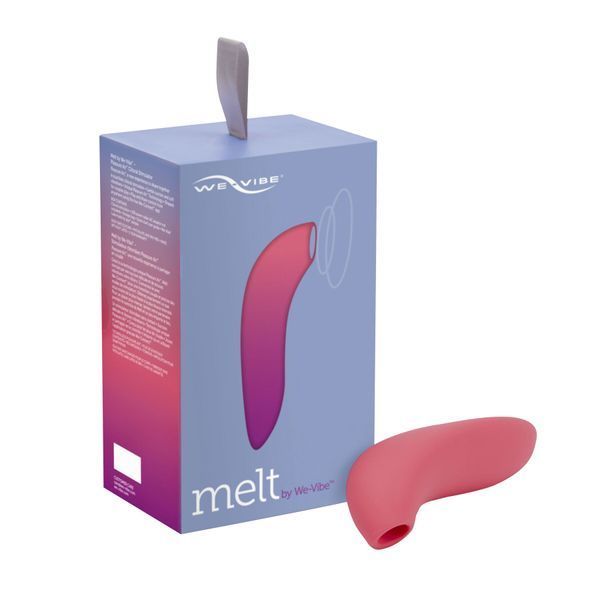 Вакуумний смарт-стимулятор для пар Melt by We-Vibe Coral, зручно поєднувати з проникним сексом SO6927 фото - купити в секс-шопі Чорний Кролик